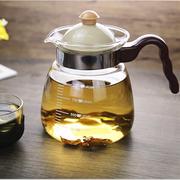 雅风耐热玻璃花茶壶烧水壶泡，茶壶大容量壶直火系列壶盖过滤