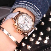 时尚潮流大表盘韩版皮带手表石英表时装表女表腕表