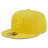 NEW ERA CAP男帽棒球帽运动帽平檐遮阳帽黄色亚特兰大老鹰队秋冬
