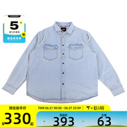 VANS范斯男子Palmhill Denim LS运动休闲长袖衬衫VN000M12IYR
