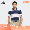 高尔夫运动翻领短袖，polo衫男装，夏季adidas阿迪达斯iu4355