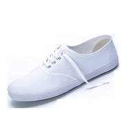白色帆布鞋儿童幼儿园男童女童小白鞋，学生童鞋白球鞋(白球鞋)白布鞋(白布鞋)运动鞋