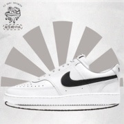 nike耐克courtvisionlow低帮耐磨经典百搭板鞋白黑cd5463-101