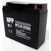 NPP铅酸蓄电池12V20AH/NP12-20AH机房 船舶照明UPS免维护电源