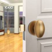 德国KABO隐形门锁单面锁暗锁室内卧室背景墙门隐藏锁隐形门锁黑色