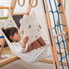 avdar儿童攀爬架用布艺吊床秋千，4角固定弧型爬梯用摇篮配件