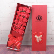 创意玫瑰香肥皂花束礼盒 送女友闺蜜老妈生日情人母亲节礼物