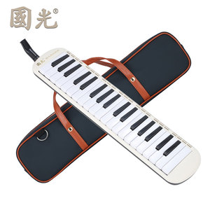 上海老牌国光口风琴37键小学生，专用儿童初中生专业演奏级成人乐器