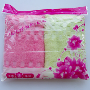 超市劳保纯棉毛巾2条装加厚opp塑料包装袋，袋不干胶自粘袋