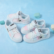 2023夏季儿童运动网鞋潮透气网面板鞋女孩小白鞋中大童女童鞋