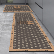 硅藻泥厨房地垫防滑防油吸水垫门口耐脏脚垫防水家用免洗可擦地毯