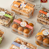 2024新年烘焙装饰贴纸甜品蛋糕，包装盒袋饼干罐，长条封口贴不干胶