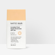 natio清透面部无油防晒乳，spf50+隔离霜清爽修护防水防紫外线