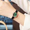 手表女方形小绿表风轻奢女表，复古小方盘，时尚腕表