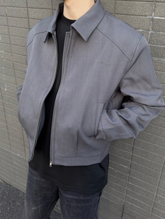 AHCN（志存高远）美潮Cleanfit西装夹克可拆卸垫肩休闲短款外套