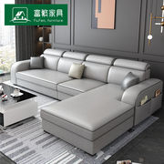 家具现代简约布艺沙发免洗科技，布家用(布，家用)客厅小户型整装可拆洗