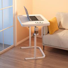 可折叠升降沙发边桌床头简易小书桌客厅阳台移动办公笔记本电脑桌