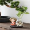 绿萝水培花盆器皿创意水养，植物花器花瓶透明玻璃，插花客厅装饰摆件