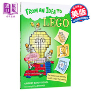  中商原版从乐高想到的点子 英文原版 From an Idea to Lego 企业品牌历史 玩具行业 儿童知识百科 9-12岁