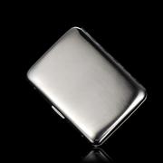 装支烟盒金属16超薄创意不锈钢20盒香菸高档翻盖个性防压酷宝便携