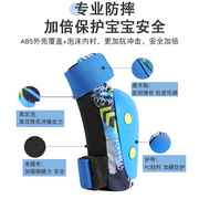 儿童轮滑护具套装滑板平衡车溜冰运动骑行专业防摔伤护膝头盔装备