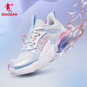 中国乔丹女鞋网面透气运动鞋女跑步鞋夏季休闲鞋北冥2气垫跑鞋子