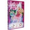 正版Barbie芭比公主之粉红舞鞋DVD国语儿童dvd碟片动画片汽车光盘
