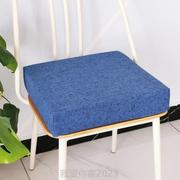垫块可拆洗定制沙发，海绵垫加厚加硬实木，旧太师椅木椅屁垫椅子