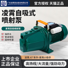 2023广东凌霄水泵JET100/150型自吸泵家用自来水增压泵抽水机喷射
