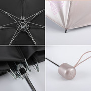 黑胶307E铅笔伞太阳伞遮阳雪月风花口袋折叠雨伞天堂伞防紫外线
