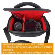 适用相机包于eos200d550d600d1500d3000d单反单肩摄影包