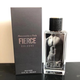 美国AbercrombieFitch AF裸男Fierce男女古龙水店香持久淡香100ml