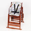 婴儿实木餐椅座椅垫儿童餐桌椅垫宝宝高脚椅吃饭椅垫靠垫加厚保暖