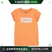 香港直邮潮奢 Levi'S 李维斯 女童 短袖蝙蝠袖T恤(大童)童装