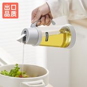 自动开合玻璃油瓶不挂油防漏厨房调料瓶塑料大容量，家用装油罐油壶