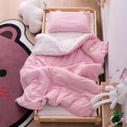 宝宝入园幼儿园被子三件套被褥儿童床床上用品六件套含芯午睡