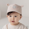 韩国进口1-2岁男女宝宝鸭舌帽子春秋季婴儿童遮阳女童帽婴幼儿