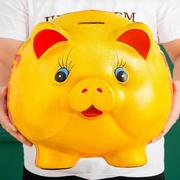 大金猪存钱罐只进不出2024年储蓄小猪创意金色猪猪储蓄罐