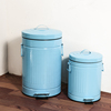 创意欧式四款彩色加厚垃圾桶家用脚踏美式复古厨房卫生间客厅邮筒