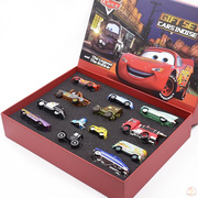 赛车总动员合金小汽车模型玩具，礼盒套装闪电麦昆儿童男孩礼物