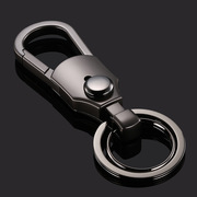 jobon汽车钥匙扣男士不锈钢金属腰，挂件个性简约锁，匙扣高级钥匙链