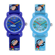 儿童3d硅胶卡通潜水猴，手表男童可爱防水石英表，小学生女童腕表手表