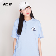 MLB 男女情侣T恤老花短袖运动休闲潮宽松夏季TSM20