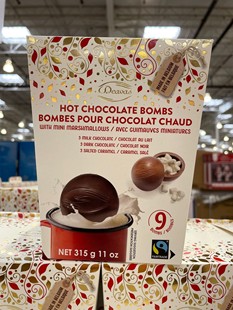 加拿大直邮  Deavas 热可可棉花糖巧克力球 三种口味 315克