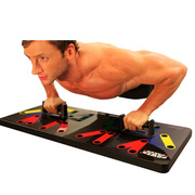 美国俯卧撑支架可调节角度 肌肉分区训练健身器 家用胸肌腹肌