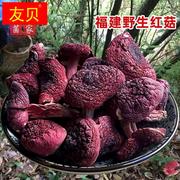 福建野生正宗红菇三明大红菇，农家特产高山红蘑菇菌菇干货250g