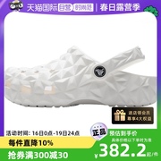 自营crocs卡骆驰洞洞鞋男女榴莲clog沙滩鞋，白色休闲鞋209563