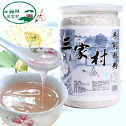 三家村手削纯藕粉250克 纯手工无添加原味杭州特产农家西湖藕粉