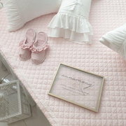 床盖四季通用韩式公主，床夹棉绗缝床夏件榻榻米，双面两用四季款