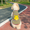 可爱大狗衣服夏季薄款金毛拉布拉多巨贵杜宾哈士奇宠物大型犬背心